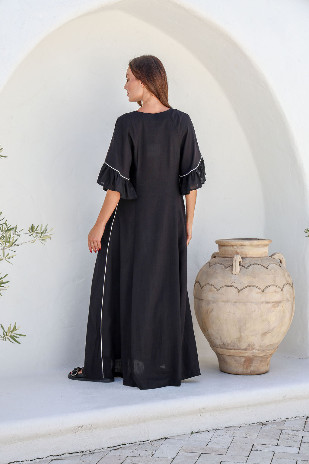BTL the label Helena maxi dress size Medium.