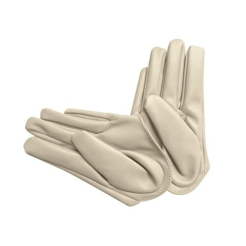 Half palm gloves cream