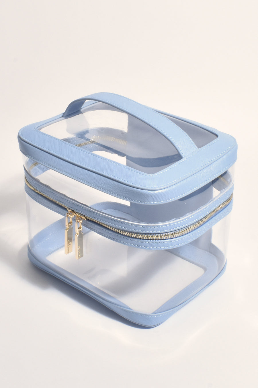 Seeing clearly toiletries case blue