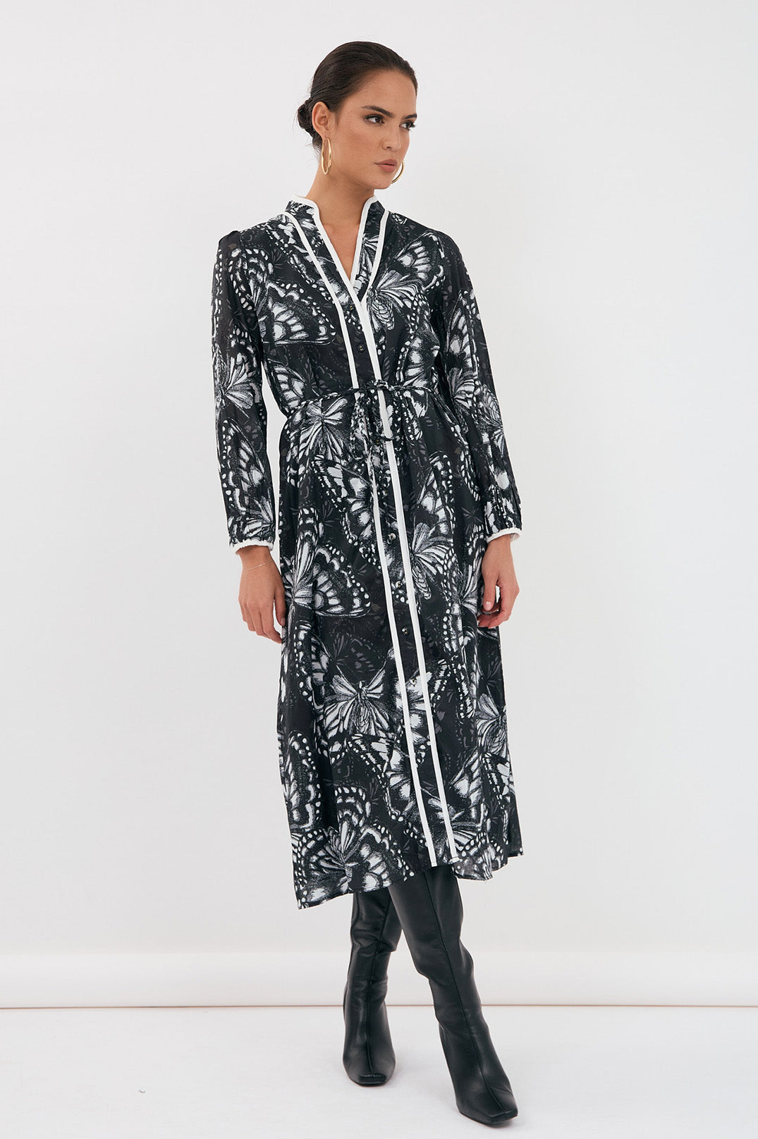 Nelly butterfly print dress size 16
