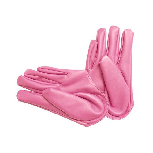 Musk half palm gloves faux leather
