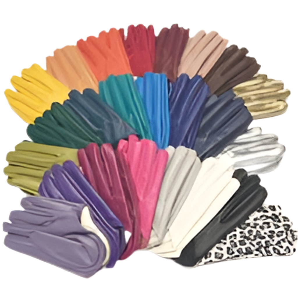 Half palm gloves burgundy