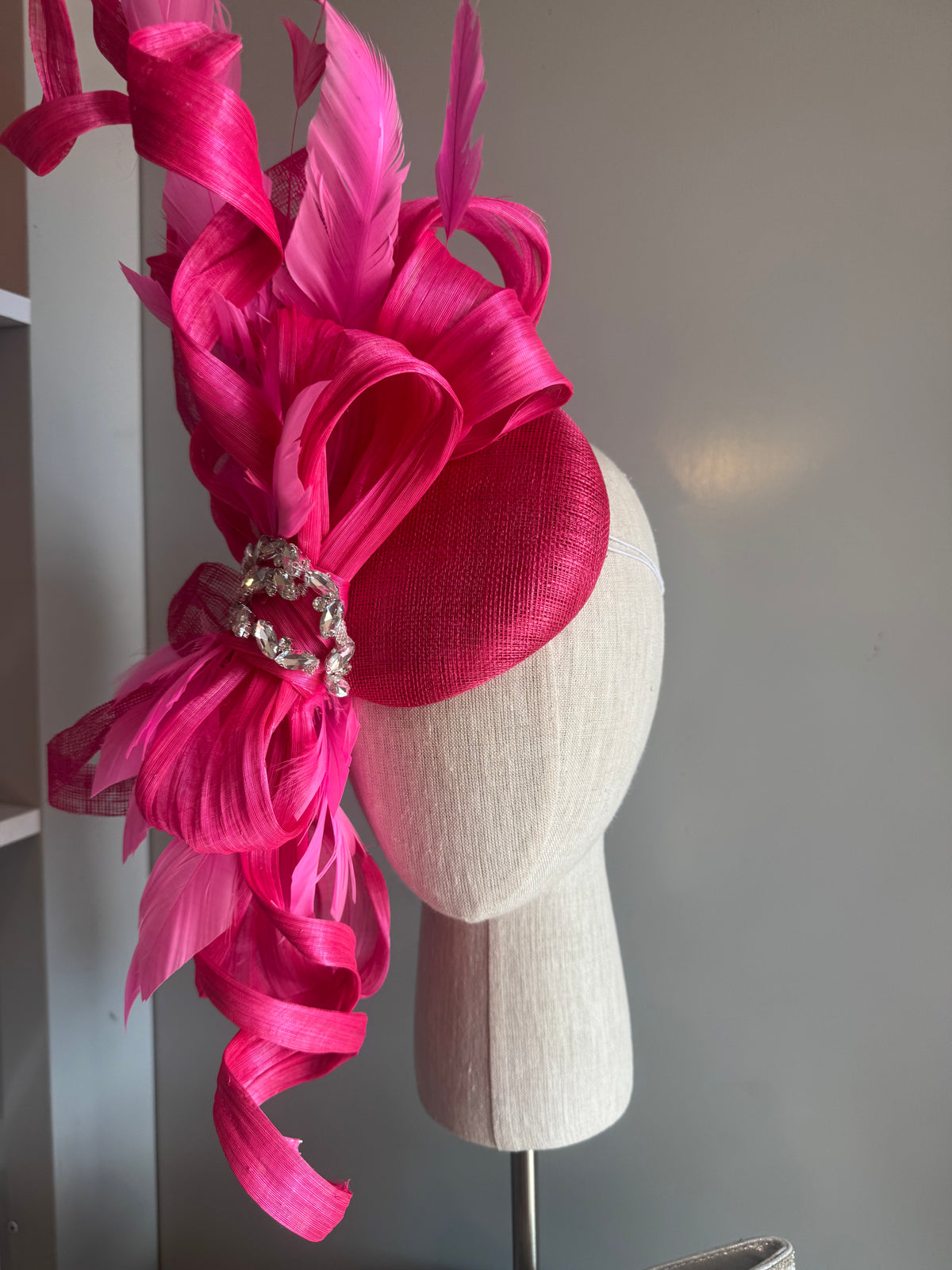 “Clover” Hot pink statement