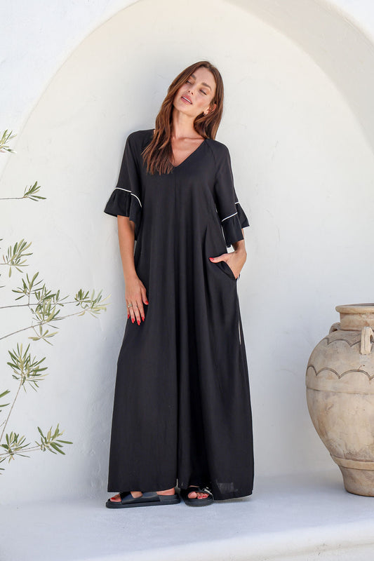 BTL the label Helena maxi dress size Small.