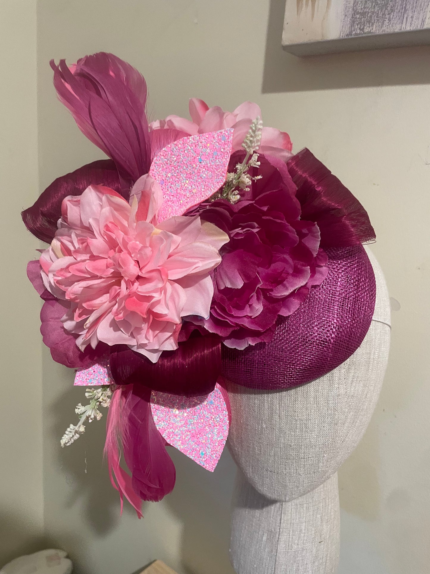 Magenta & pink floral
