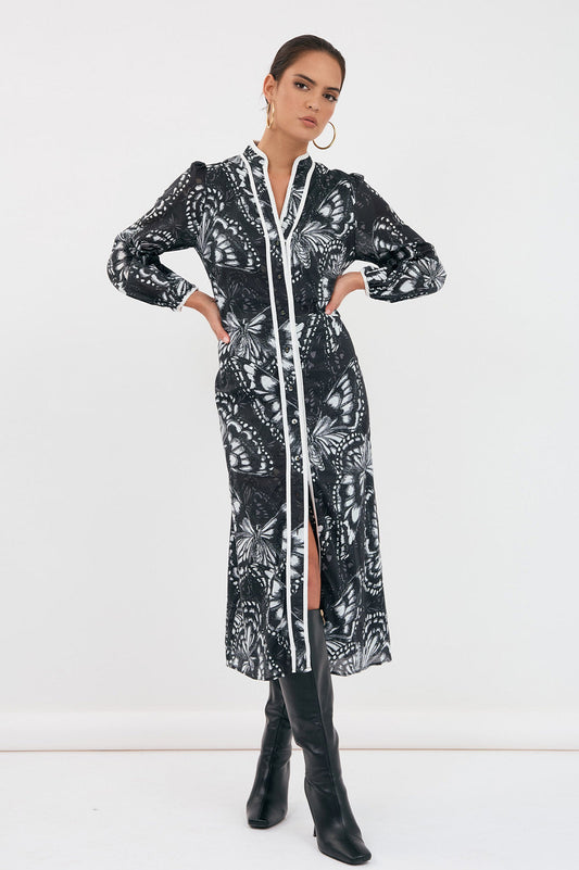 Nelly butterfly print dress size 16
