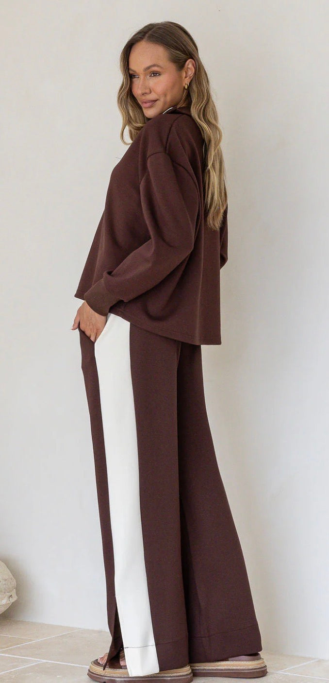 Off duty stripe pants in Coco size Small