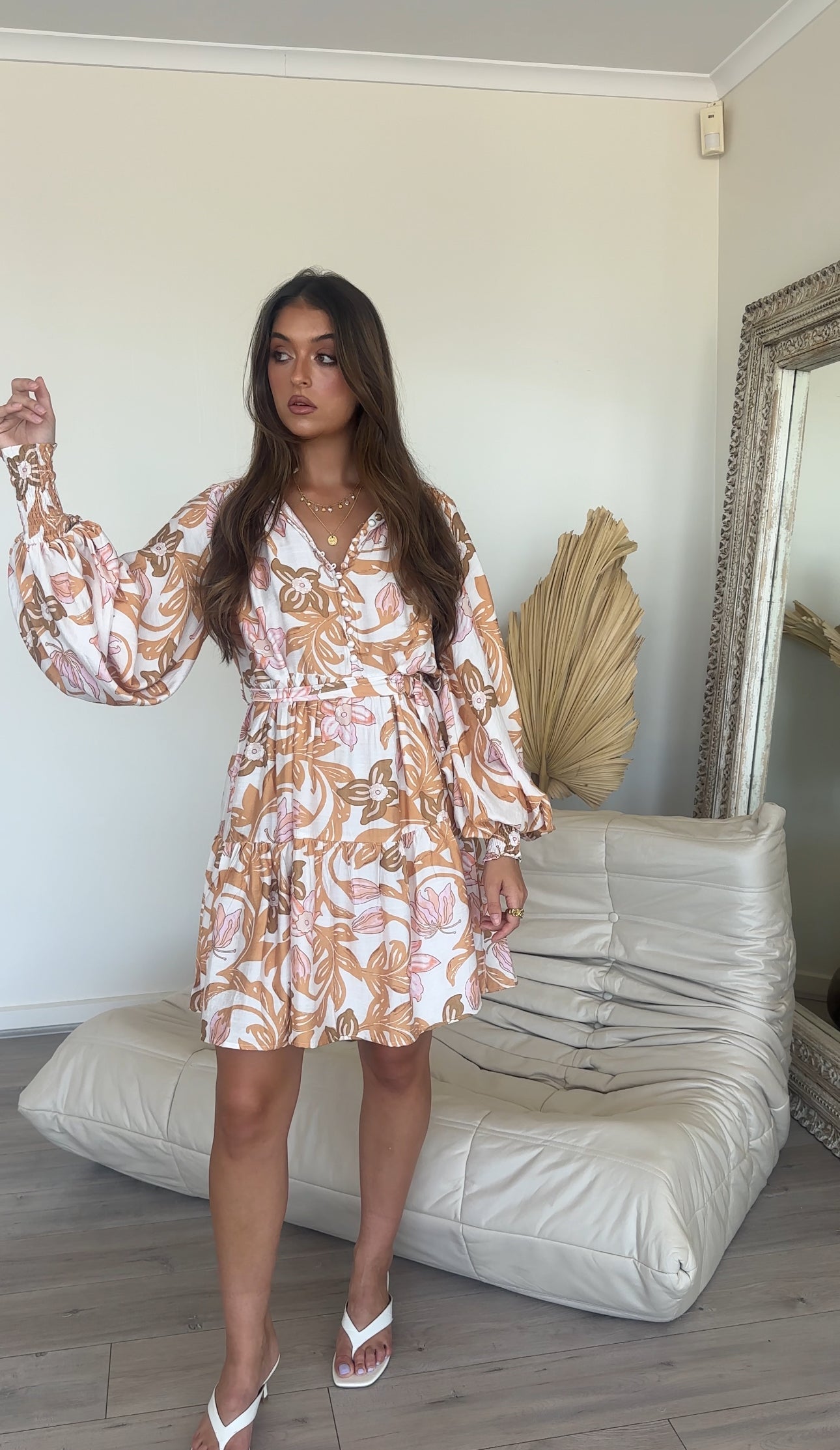 Paros beige dreams dress JTL Size Large( 14/16)