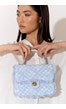 Millie boucle handbag blue