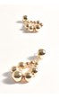 Event Ball Drop Earrings gold