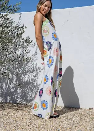 BTL the label Piatto maxi dress size Small