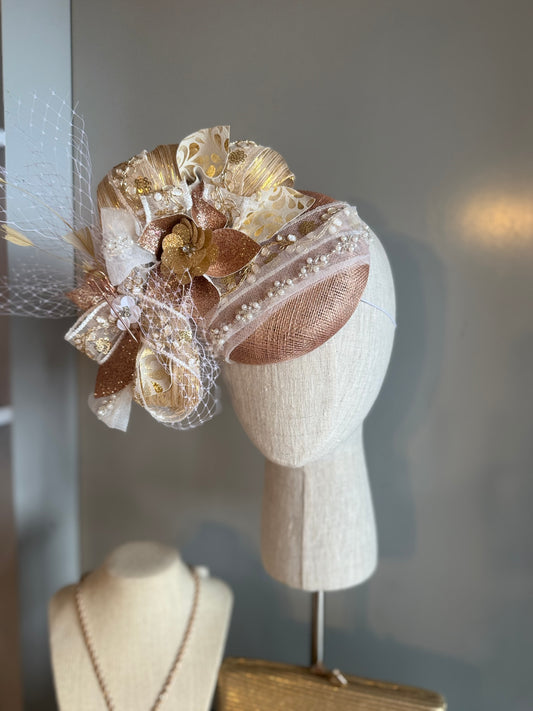 “Abigail” Gold & Rose gold statement
