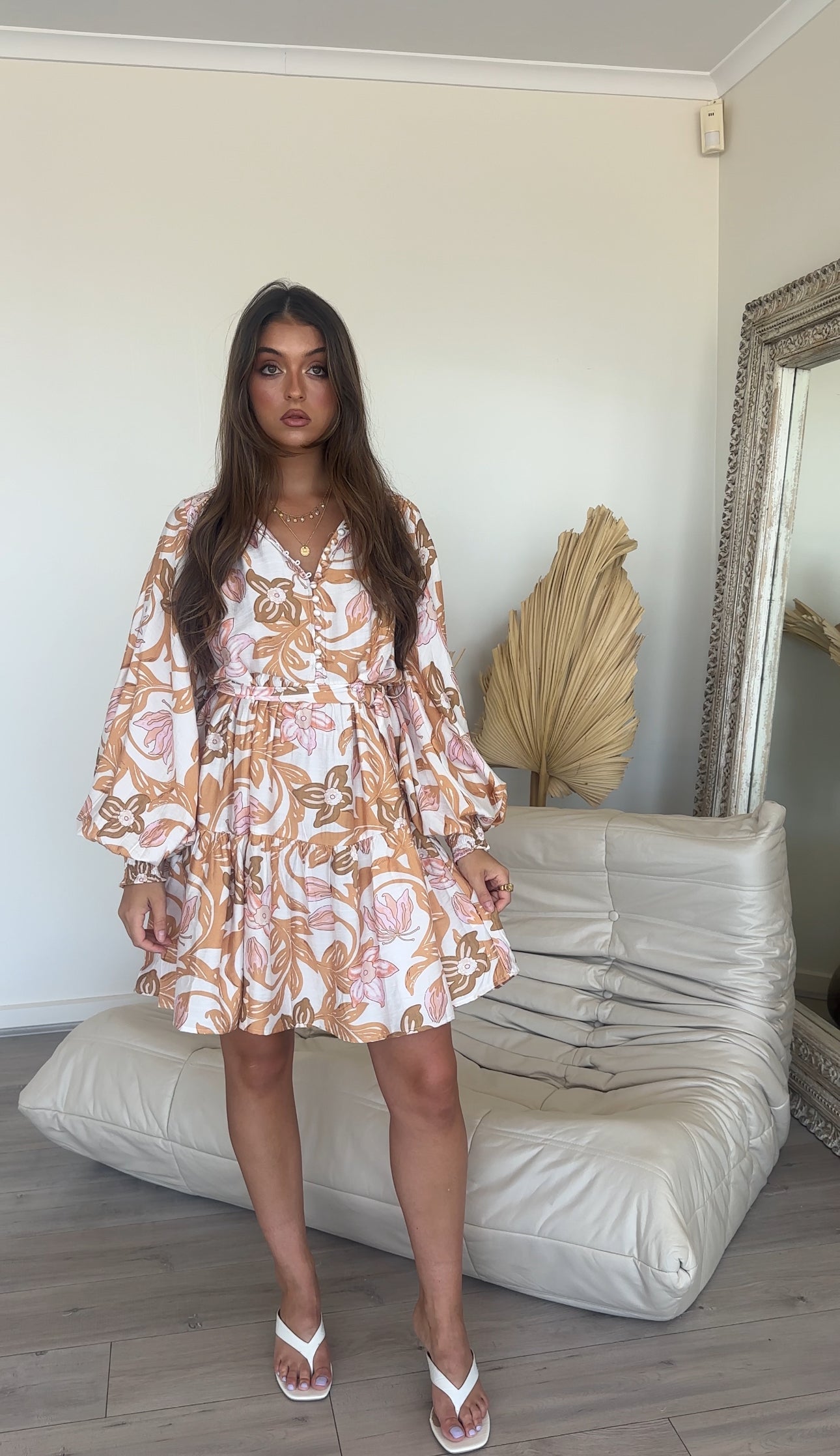 Paros beige dreams dress JTL Size Large( 14/16)