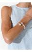 Metal Ball Wrap Cuff silver