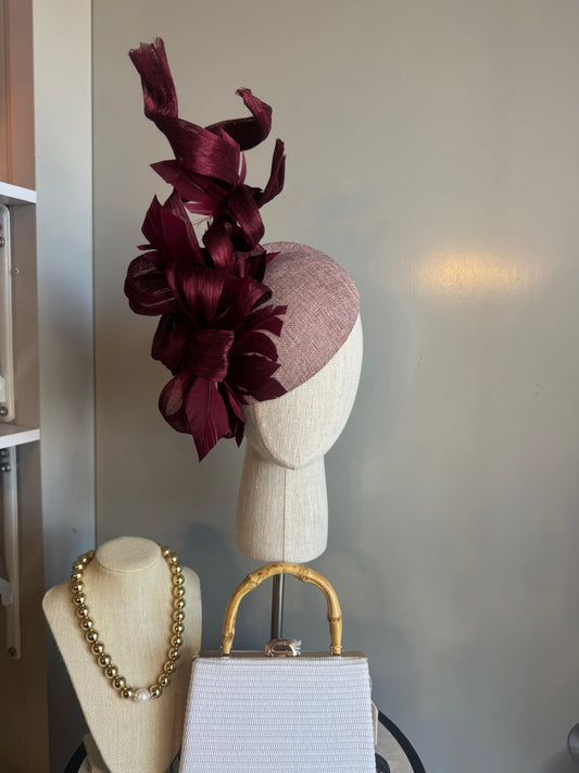 “Pippa” Burgundy statement