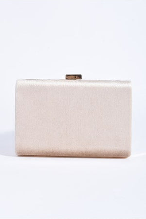 Adorne Majorie clutch nude