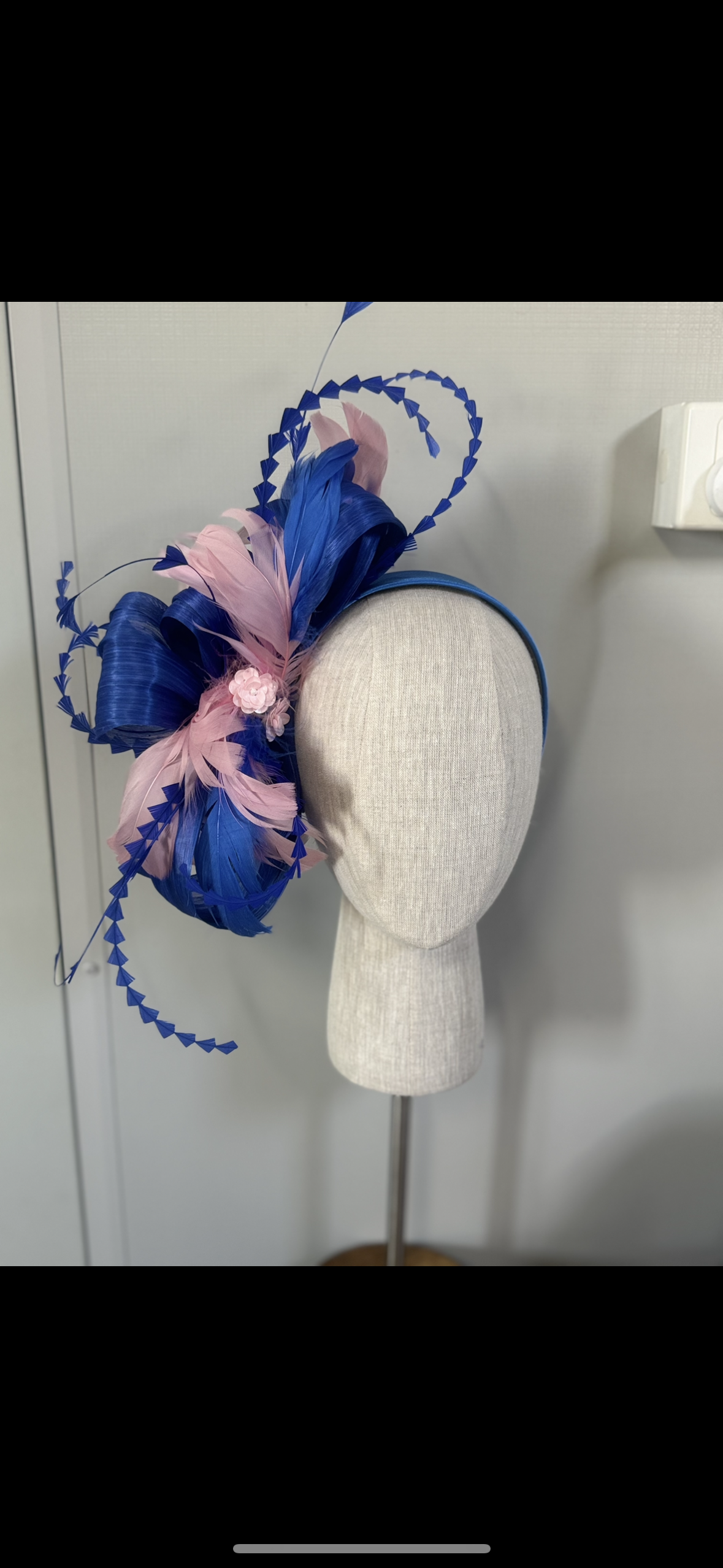 “Kate” pink & cobalt floral